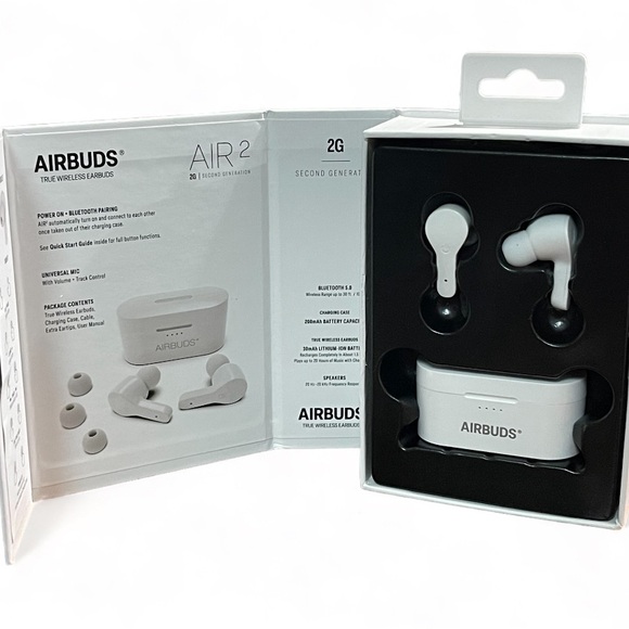 AIRBUDS True Wireless Earbuds AIR 2 2G Second Generation - Picture 6 of 7